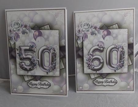 Purple Ages 50-90 Mini Kit  by Marion Harding
