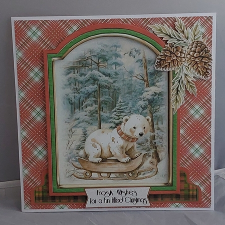 Winter Woodland 9 by Marion Harding