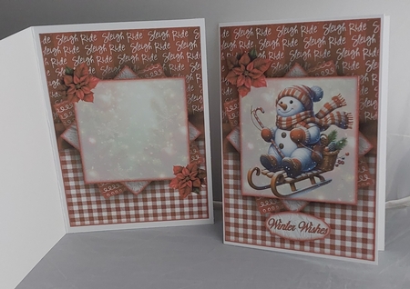 Happy Snowman Mini Kit   by Marion Harding