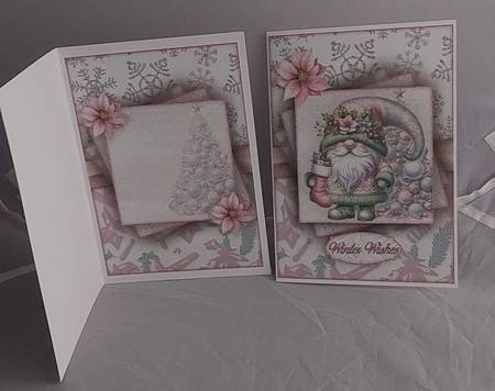 Pink Winter Gnome Mini Kit by Marion Harding