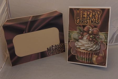 Christmas Cupcake 1 by Marion Harding