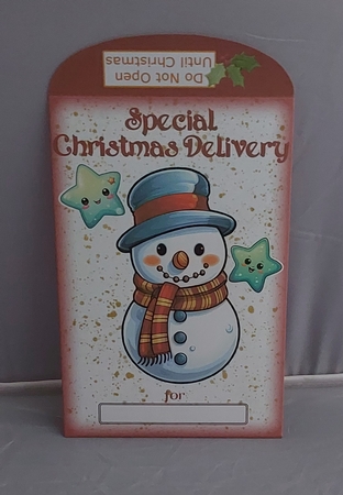 Christmas Snowman Wallet / Envelope  by Marion Harding