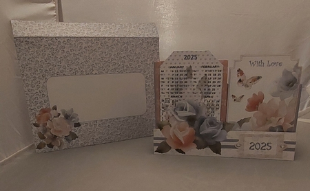 2025 CHERISH LIFE STEPPER CALENDAR KIT by Marion Harding