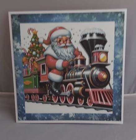Santas Train by Marion Harding