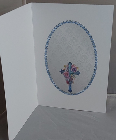Matching insert sheet for the design sheet - Sympathy Crosses 1 by Marion Harding