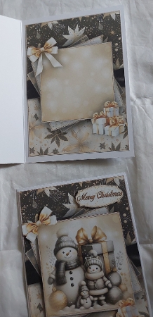 The Snowmen Gold Mini Kit 2 by Marion Harding