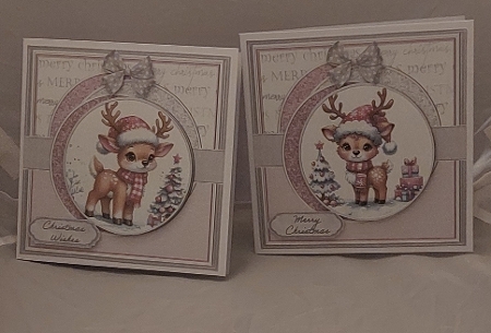 Cute Reindeer by Marion Harding