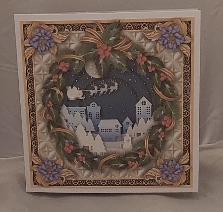 Papercut Christmas 3 by Marion Harding