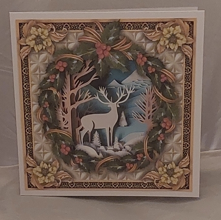 Papercut Christmas 8 by Marion Harding