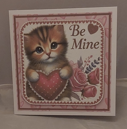 Valentine Kitten Kisses by Marion Harding