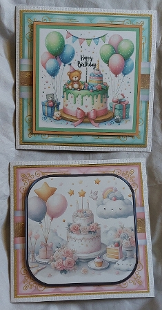 Soft Quilted Elegance Card Base & Insert by Marion Harding