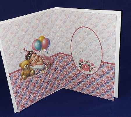 A beautiful baby girl A5 by Marion Harding