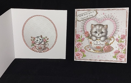 Valentine Kitties -  Bumper Kit 69 - 9 page bumper kit by Marion Harding