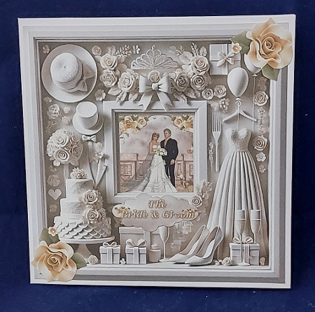 wedding frames by Marion Harding