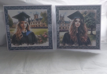 x4 Graduation Female 1 - Illustrations for Cardmakers & Designers   by Marion Harding
