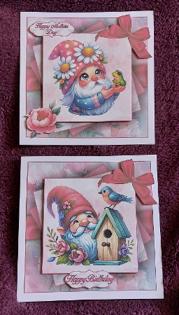 Spring Gnomes Mini Kit 7x7 by Marion Harding