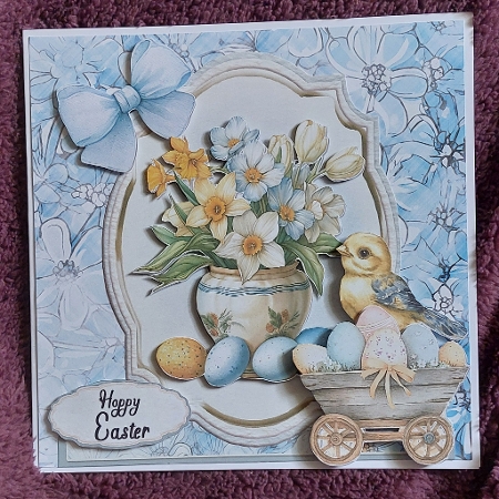 Spring Blues 3 by Marion Harding