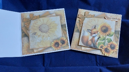 Animals & Sunflowers Mini Kit by Marion Harding