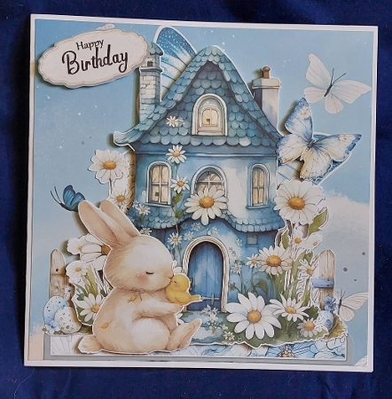 Spring Blues 21 by Marion Harding