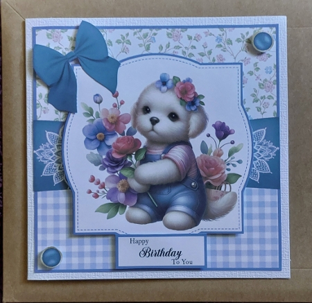 Cute Dog 3 by Marion Harding