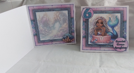 Mermazing Birthday Ages 1-10 Mini Kit 2 7X7 by Marion Harding