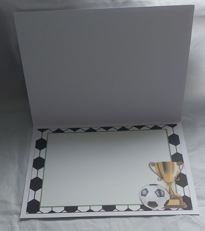 Football Mad 7 5x7 by Marion Harding