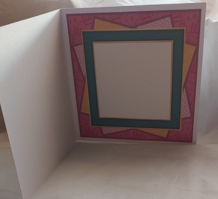Happy 1st Birthday Little Girl - 7x7 Mini Kit by Marion Harding