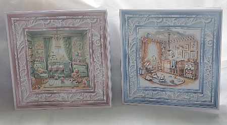 Baby Nursery - Illustrations for Cards by Marion Harding