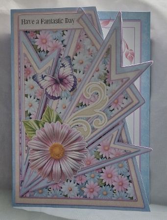 Fan-tastic Daisies 3 5x7 by Marion Harding