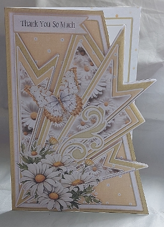 Fan-tastic White Daisies 1 5x7 by Marion Harding