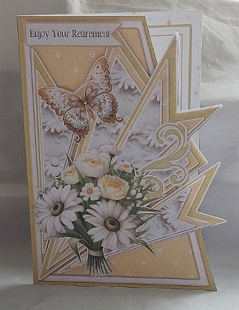 Fan-tastic White Daisies 3 5x7 by Marion Harding