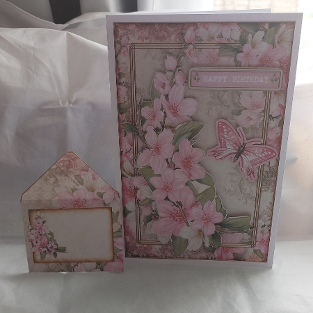 Butterfly Bouquet 4 Sheet Mini Kit Pink by Marion Harding