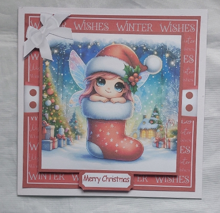 Christmas Fairies 2 Mini Kit 7x7 by Marion Harding