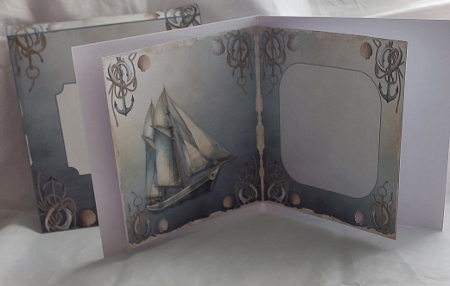 Antique Images 6 - Blank Card by Marion Harding