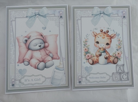  Set of 3 ~ Baby 2 by Marion Harding