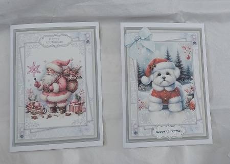 Set Of 3 ~ Winter And Christmas Greetings 4 by Marion Harding