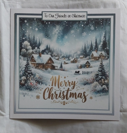 snowscene christmas 9 by Marion Harding