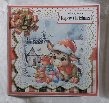 Christmas Donkey 11 by Marion Harding