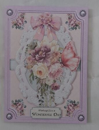 Mauve Bouquet 2 by Marion Harding