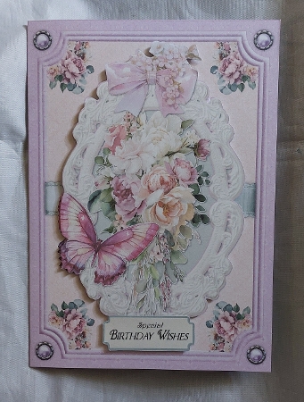 Mauve Bouquet 3 by Marion Harding