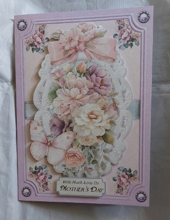 Mauve Bouquet 6 by Marion Harding