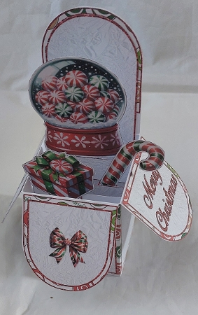 Candy Christmas Pop-Up Box Mini Kit  by Marion Harding