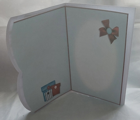 Beary Merry Christmas - Double Rounded Edge Card Mini Kit by Marion Harding