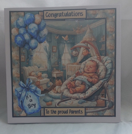 Whose a cutie baby boy by Marion Harding