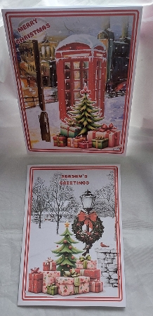Christmas Stickers 8 by Marion Harding