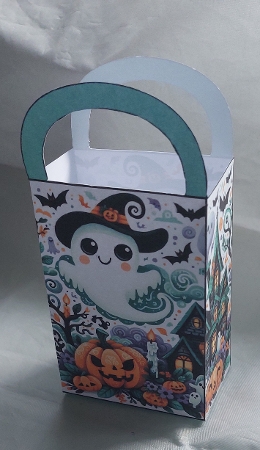 halloween trick or treat bag  2 by Marion Harding