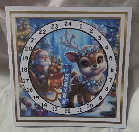 deer advent by Marion Harding