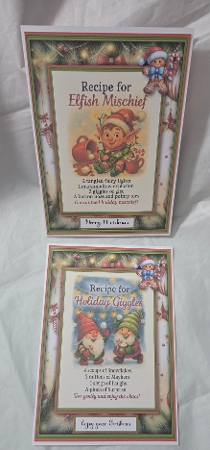 Christmas Recipe Bumper Kit 5x7 by Marion Harding