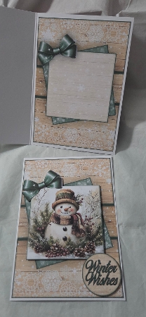 Festive Snowman Mini Kit by Marion Harding
