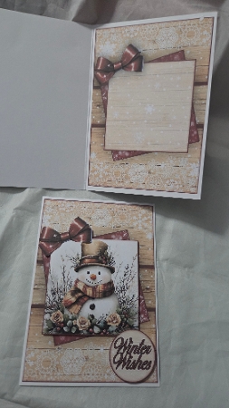 Festive Snowman Mini Kit 2 by Marion Harding